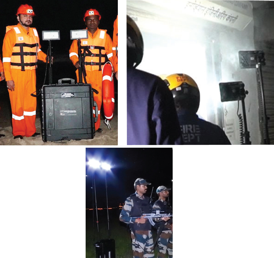 100 Watt Remote Area Lighting System With 4 & 8 Hours Backup