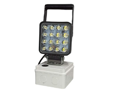 24 Watt Low Cost Portable Rechargeable Led Flood Light System 