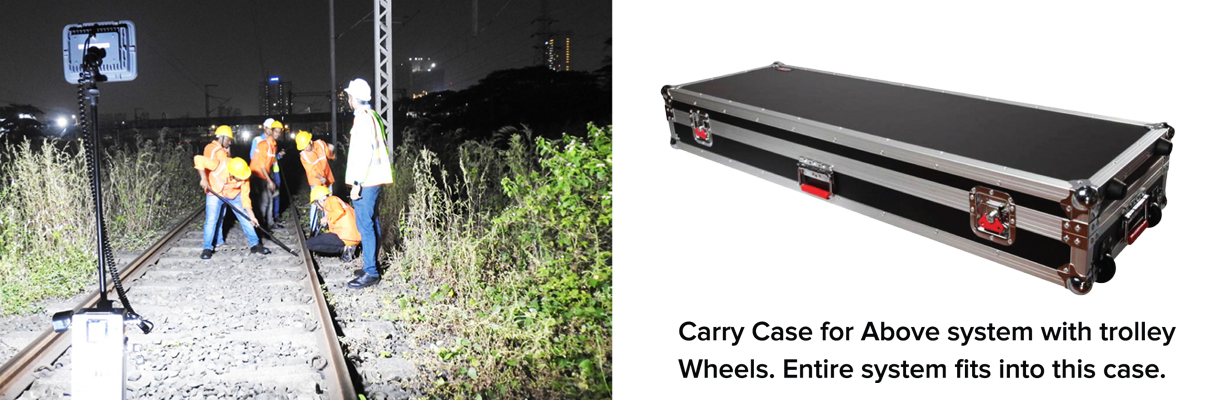 Portable Rechargeable Backup Led Flood Light with Backup