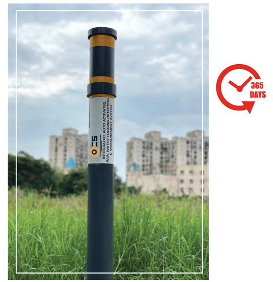 Auto Activated Rain Water / Flooding Detection, Measurement & Reporting System