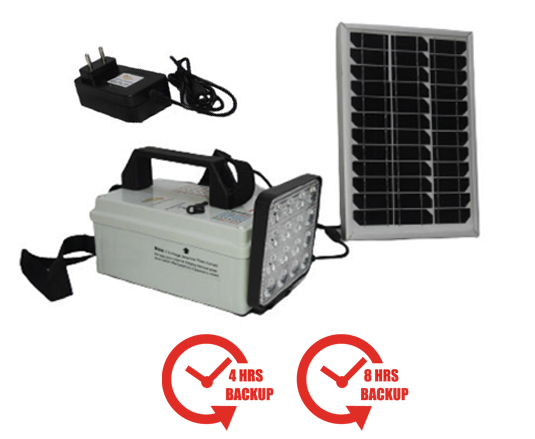 Solar Enabled Emergency Light Cum Torch - 1000 Lumens