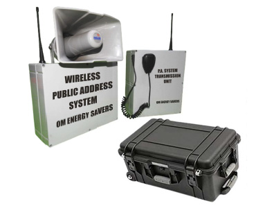 Wireless Portable Public Address System Upto 3Km Range