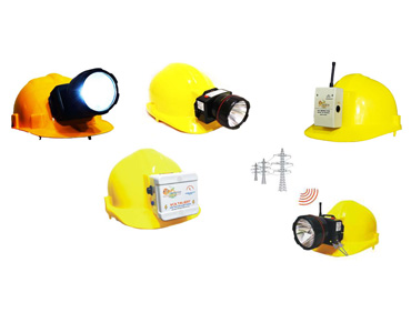 Safety Helmet Accessories Head Lamps, Camers, High Voltage Detectors